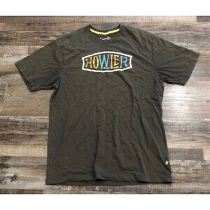 Howler Brothers Men's Howler Lasso T-Shirt Mens XL Gray Short Sleeve
